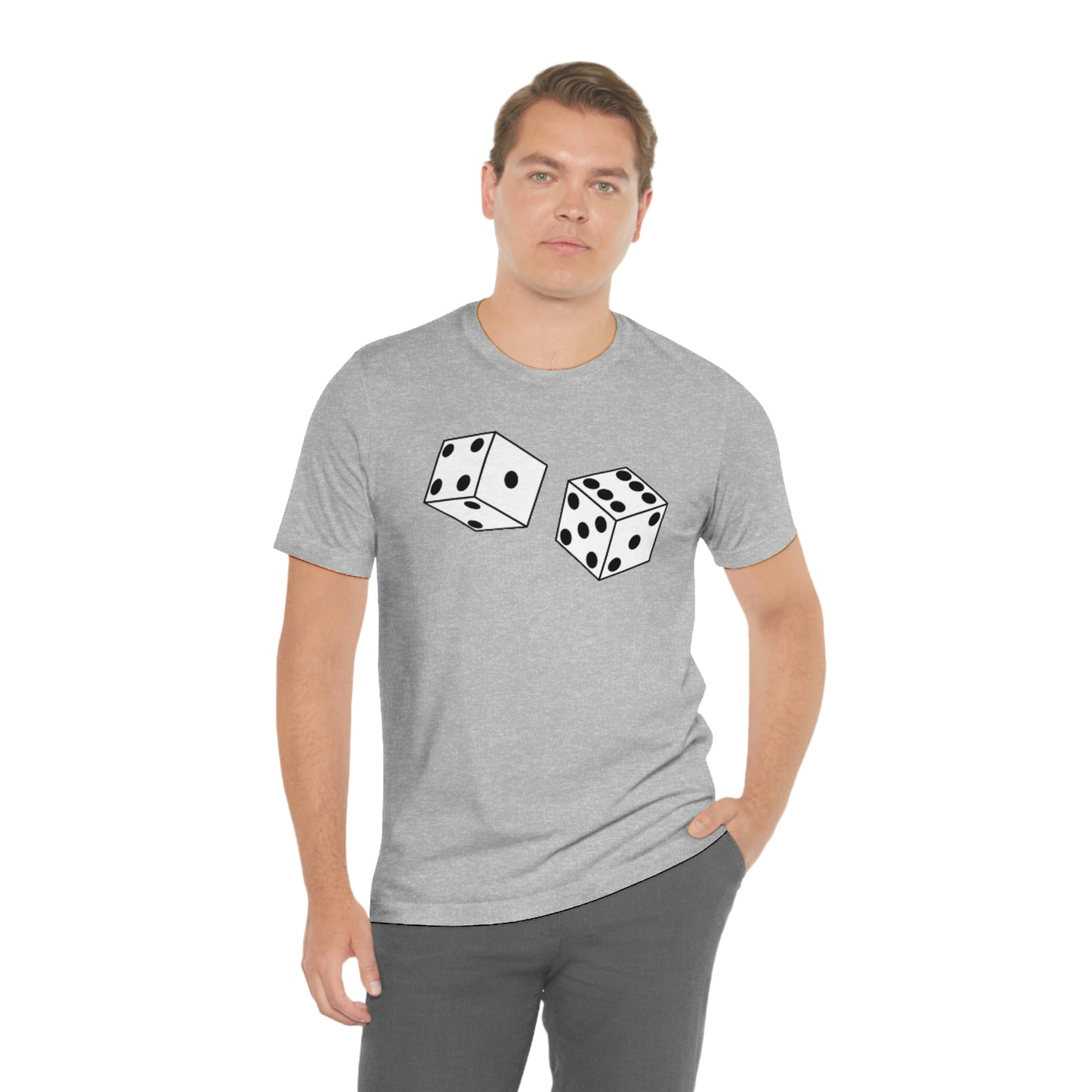 Dice Roll Unisex Jersey Short Sleeve Tee