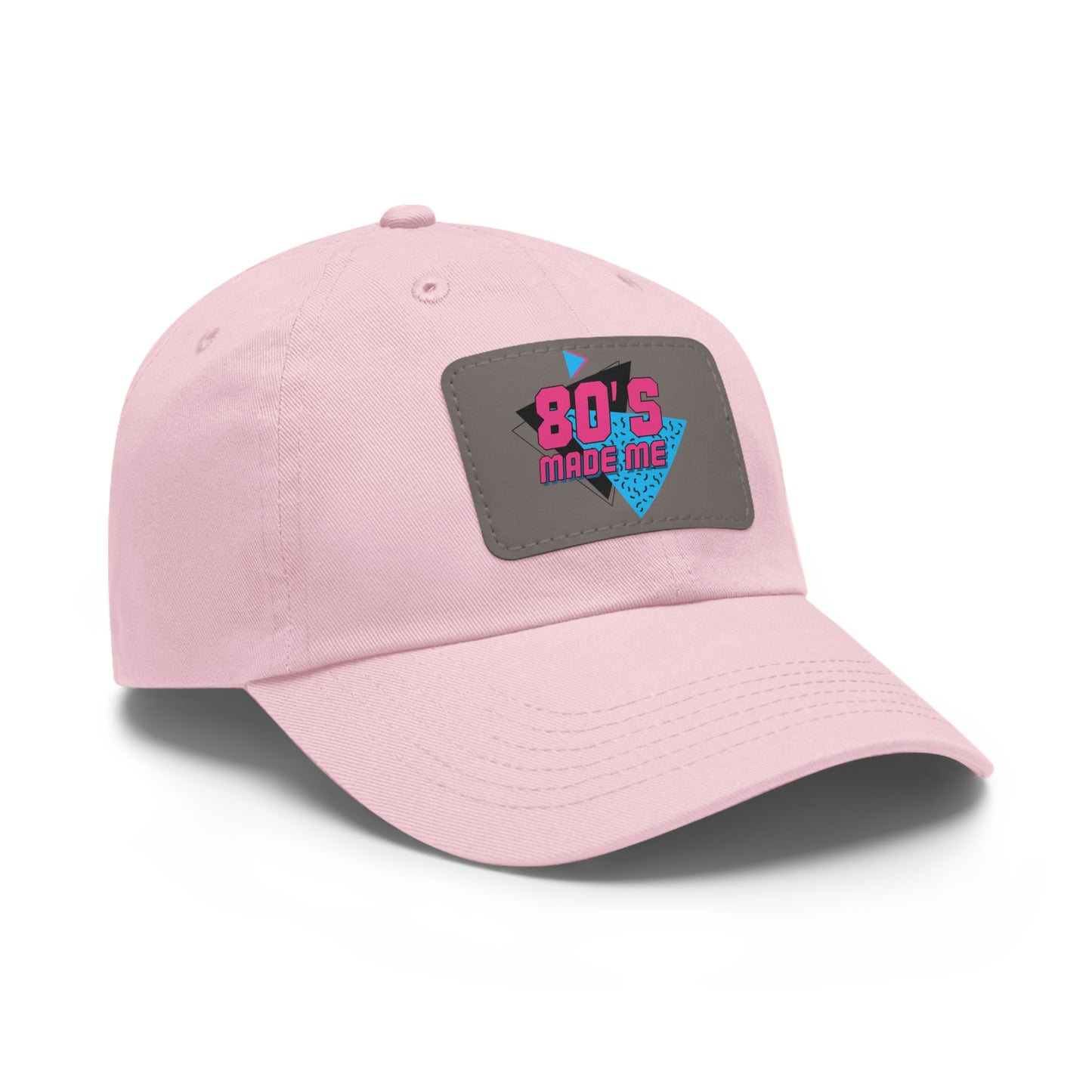 80s Made Me Dad Hat with Leather Patch