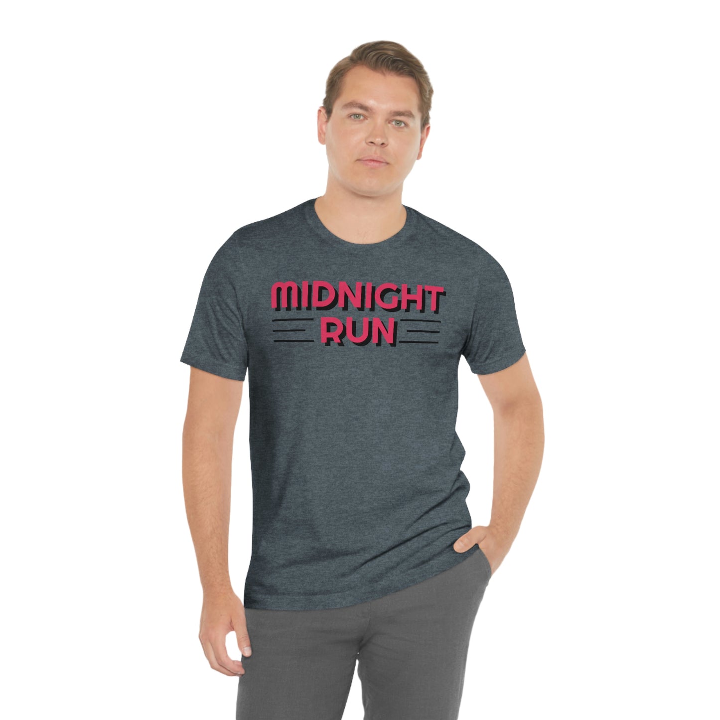Midnight Run Unisex Jersey Short Sleeve Tee