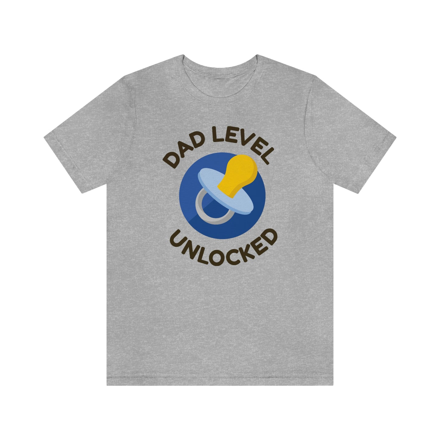 Dad Level Unlocked Unisex Jersey Short Sleeve Tee