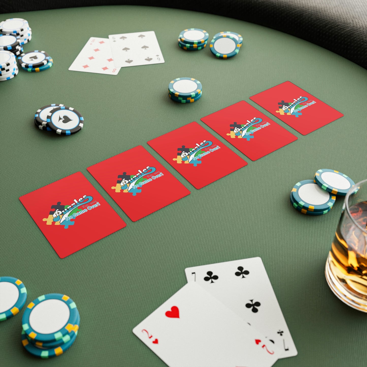 Puzzles LTD Red Playing Cards