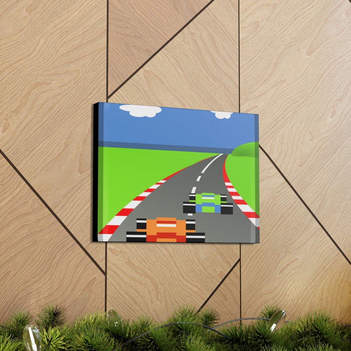 Pole Position Retro Gallery Wraps