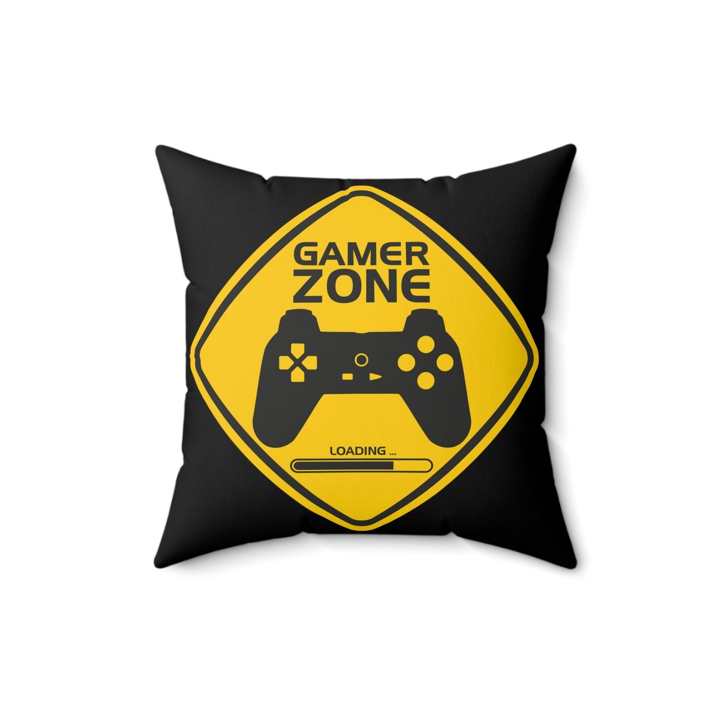 Gamer Zone Spun Polyester Square Pillow