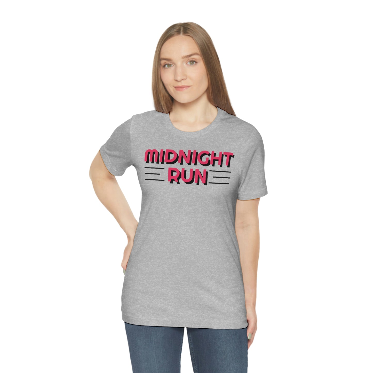 Midnight Run Unisex Jersey Short Sleeve Tee