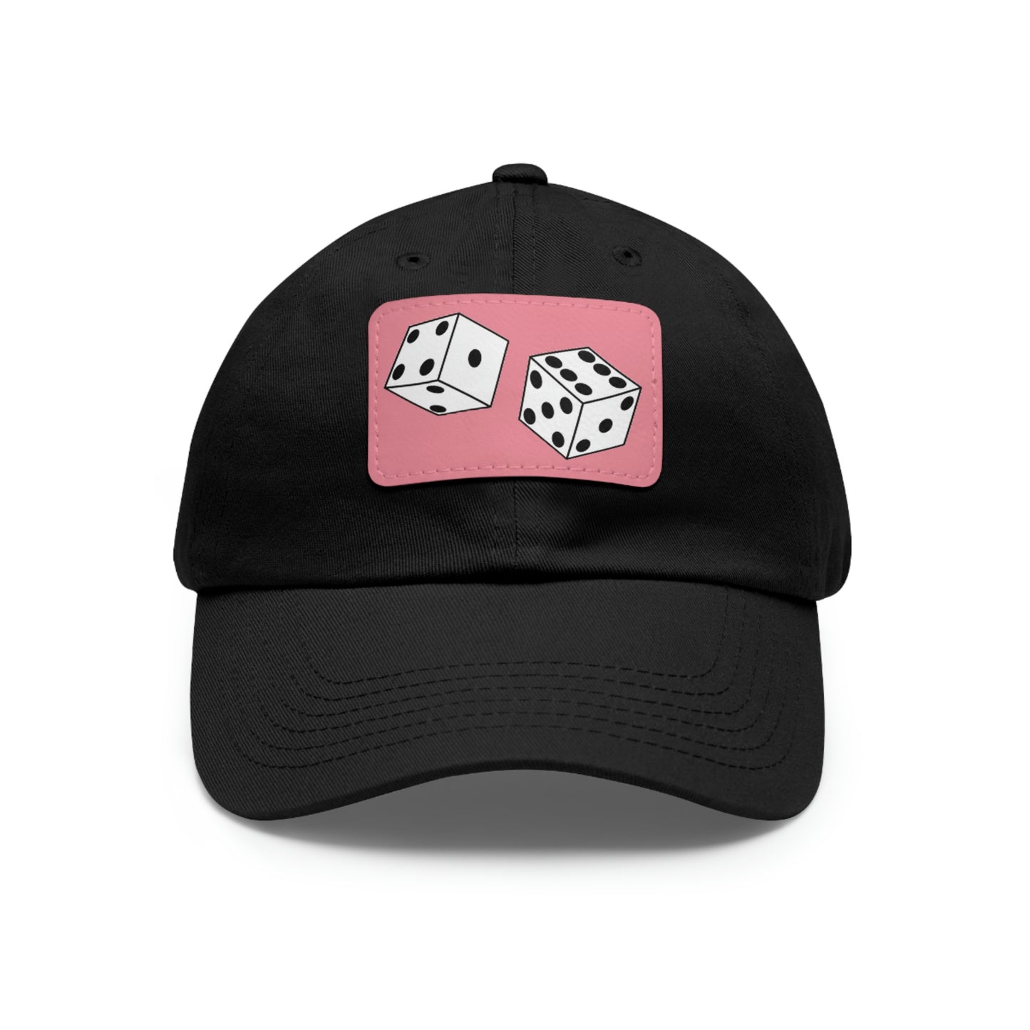 Dice Roll Dad Hat with Leather Patch