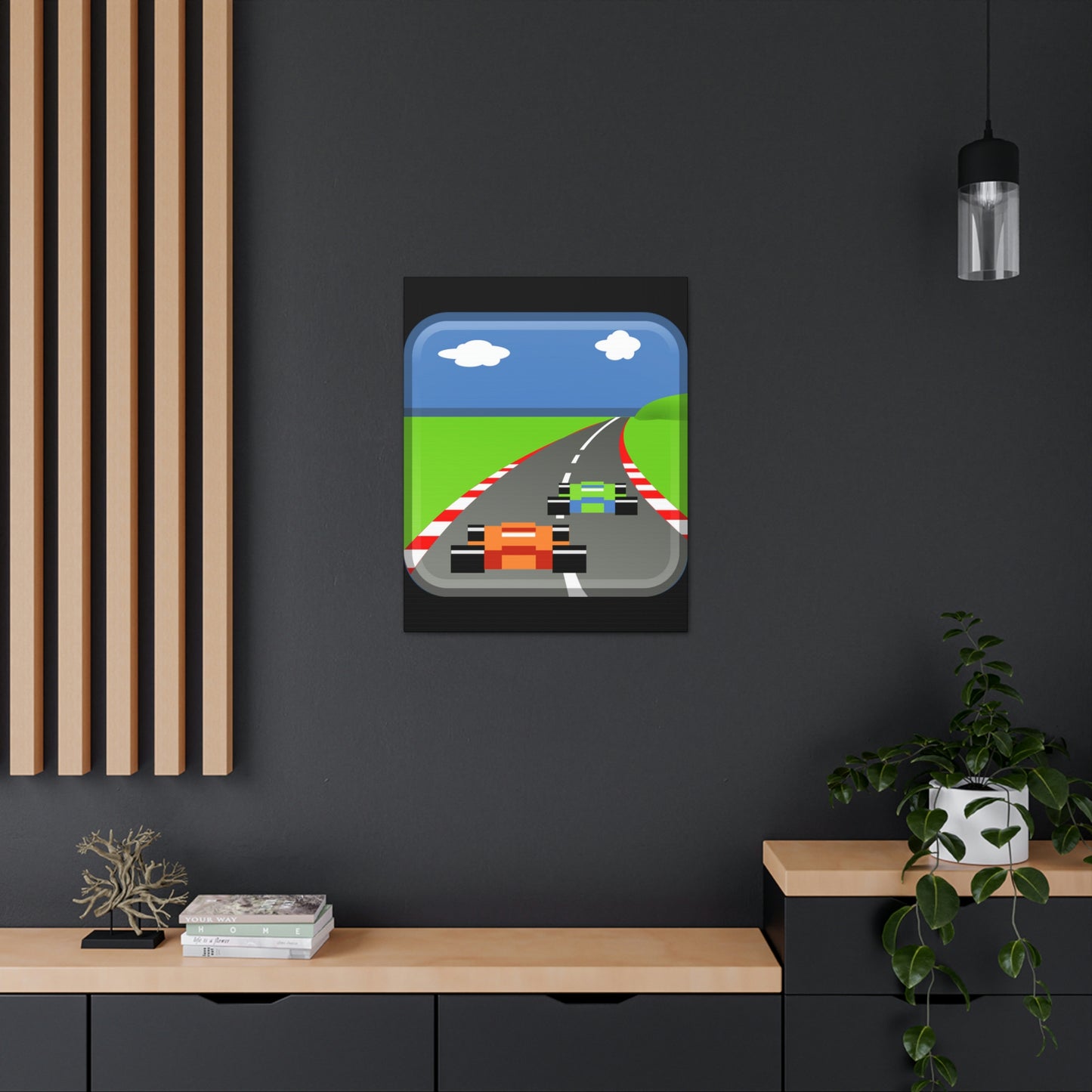 Pole Position Retro Gallery Wraps