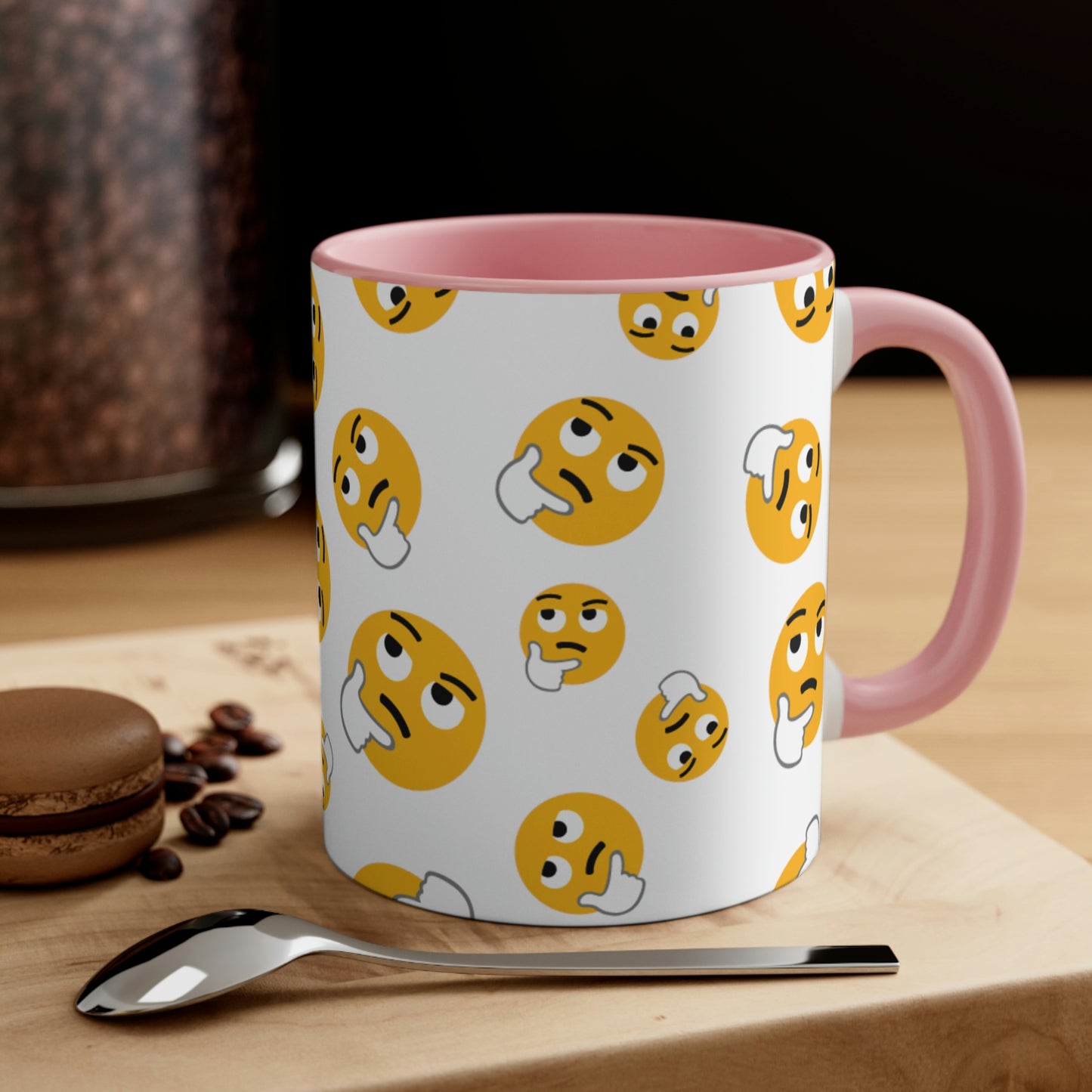 Emojis Accent Coffee Mug, 11oz