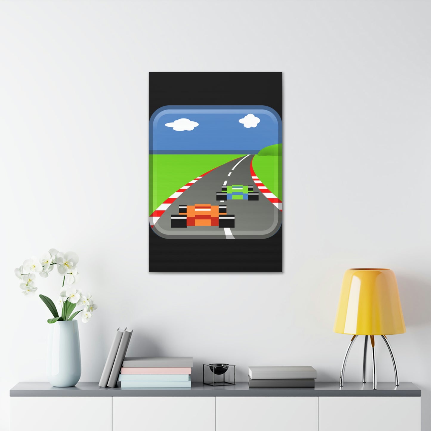Pole Position Retro Gallery Wraps
