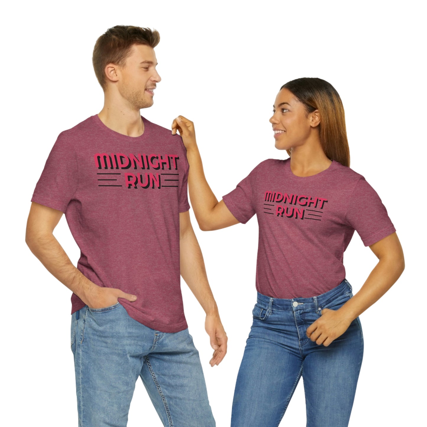 Midnight Run Unisex Jersey Short Sleeve Tee