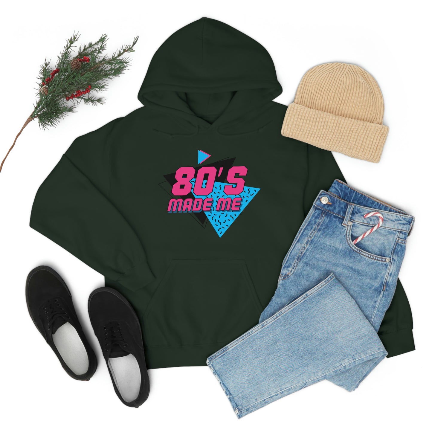 80s Made Me Unisex Hooded Sweatshirt