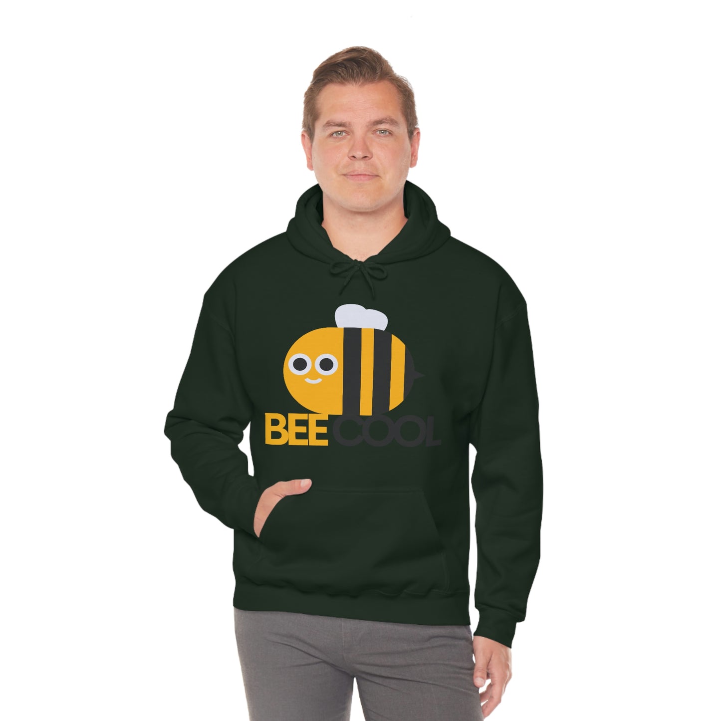 Bee Cool Unisex Hooded Sweatshirt