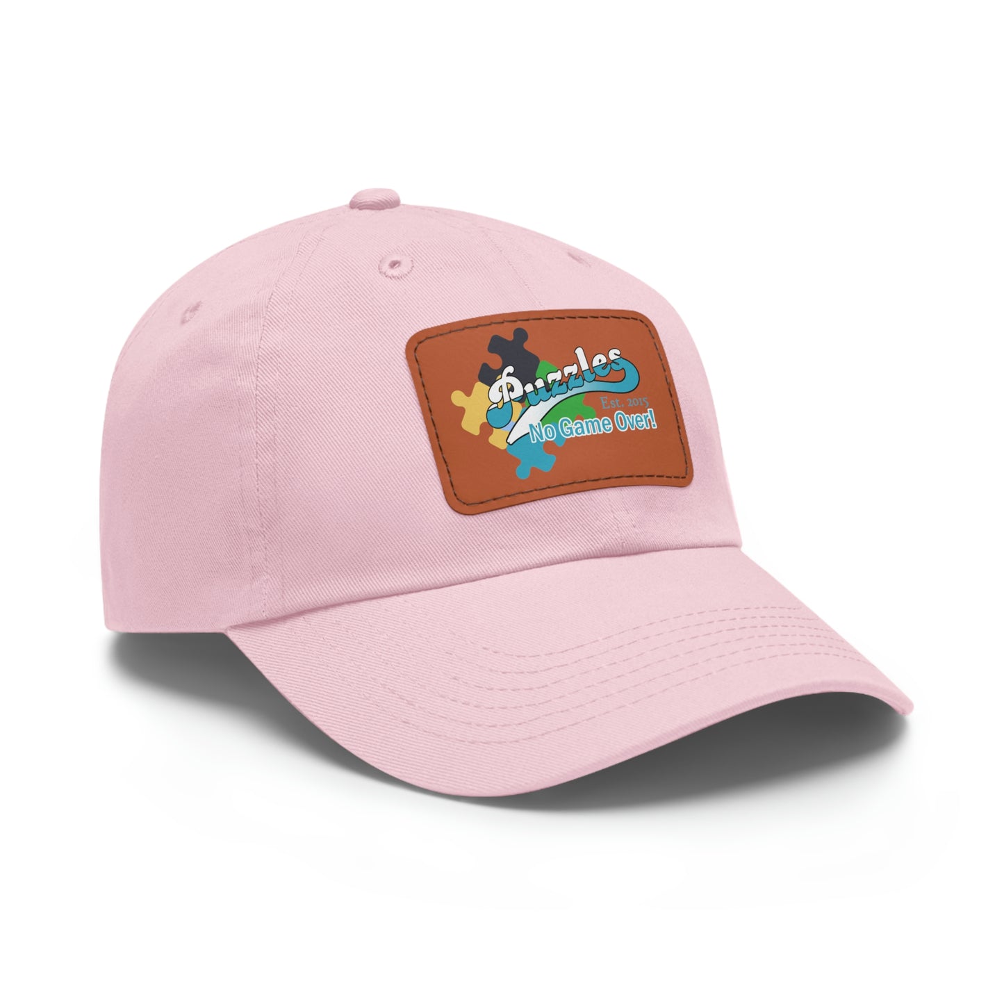 Puzzles LTD Dad Hat with Leather Patch