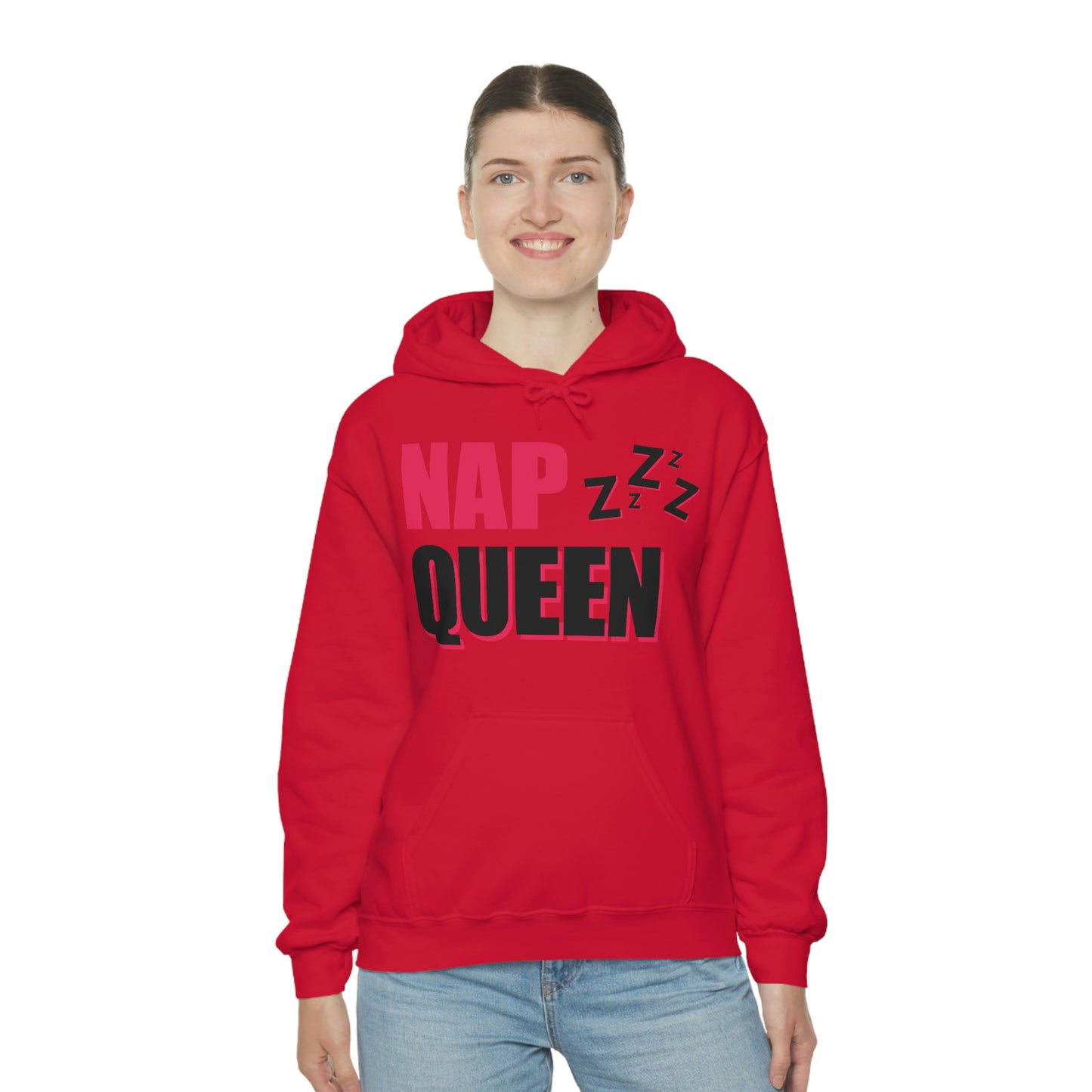 Nap Queen Unisex Hooded Sweatshirt