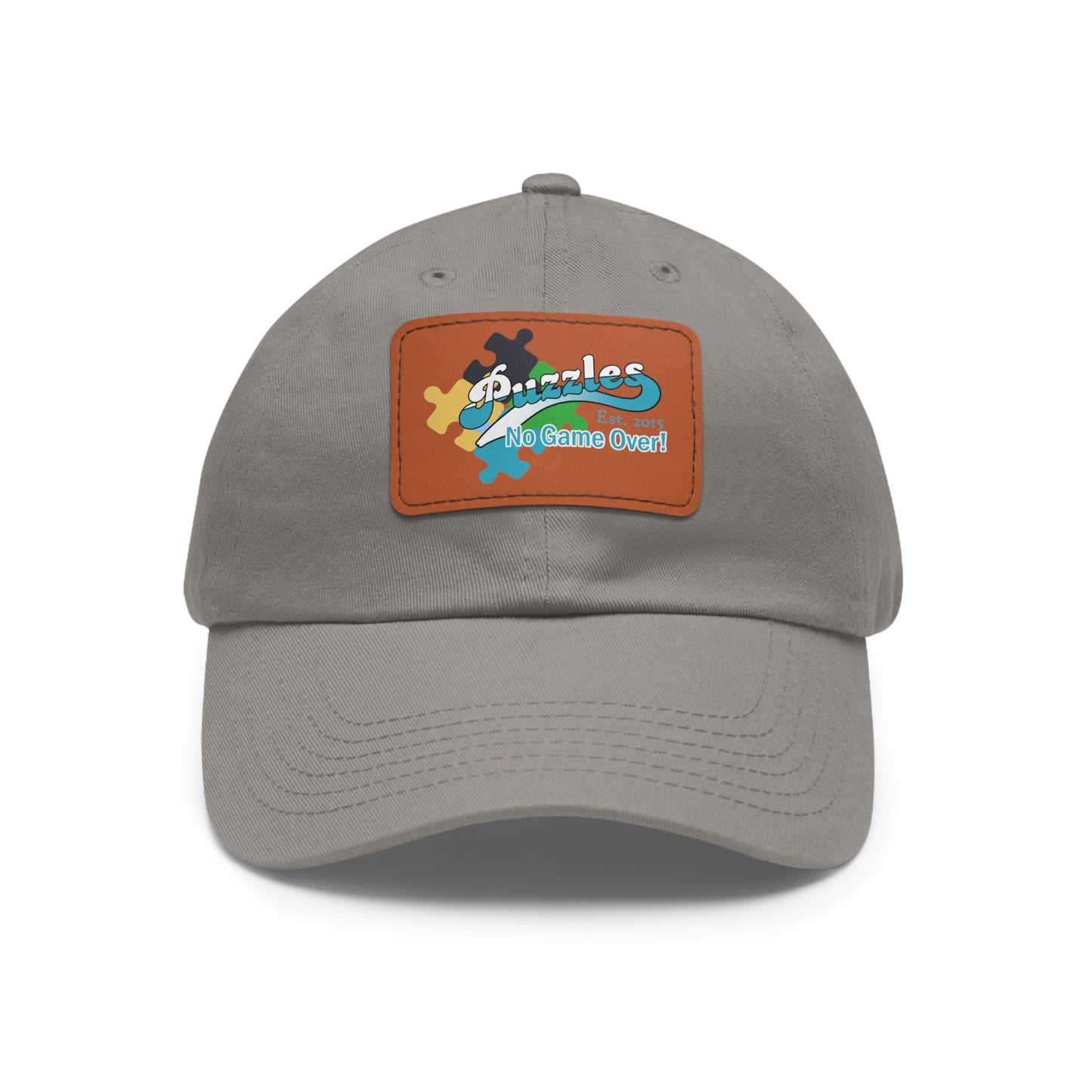 Puzzles LTD Dad Hat with Leather Patch