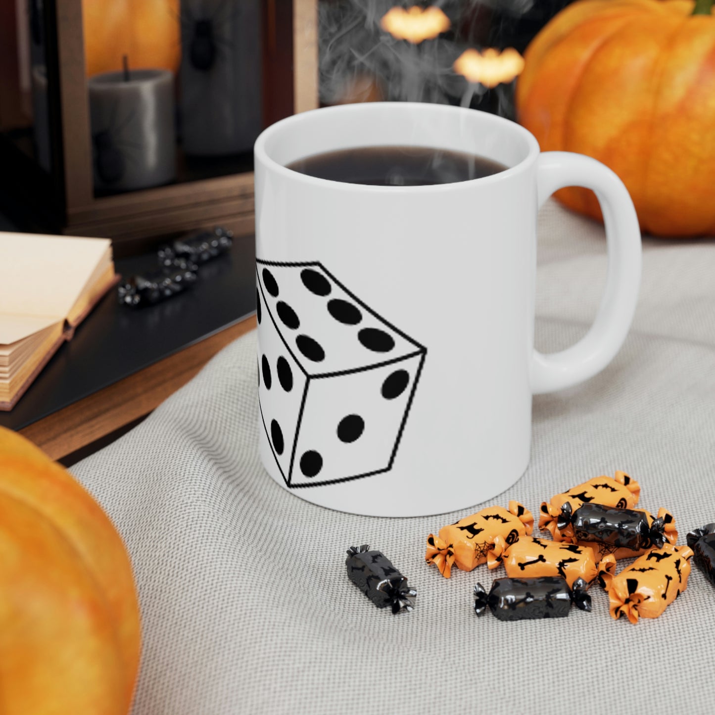 Dice Roll Ceramic Mug 11oz