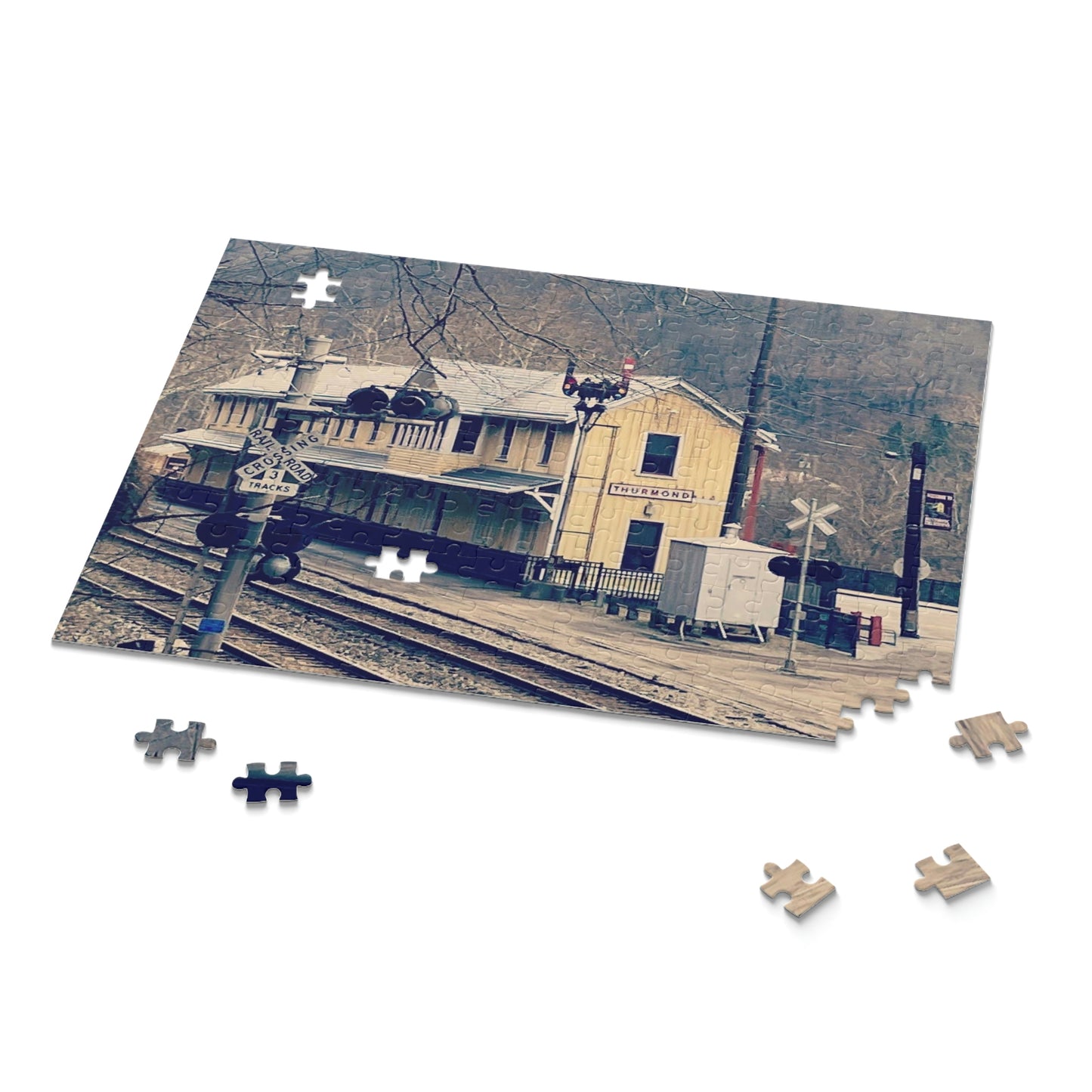 Thurmond, WV Ghost Town Scenic Puzzle (120, 252, 500-Piece)