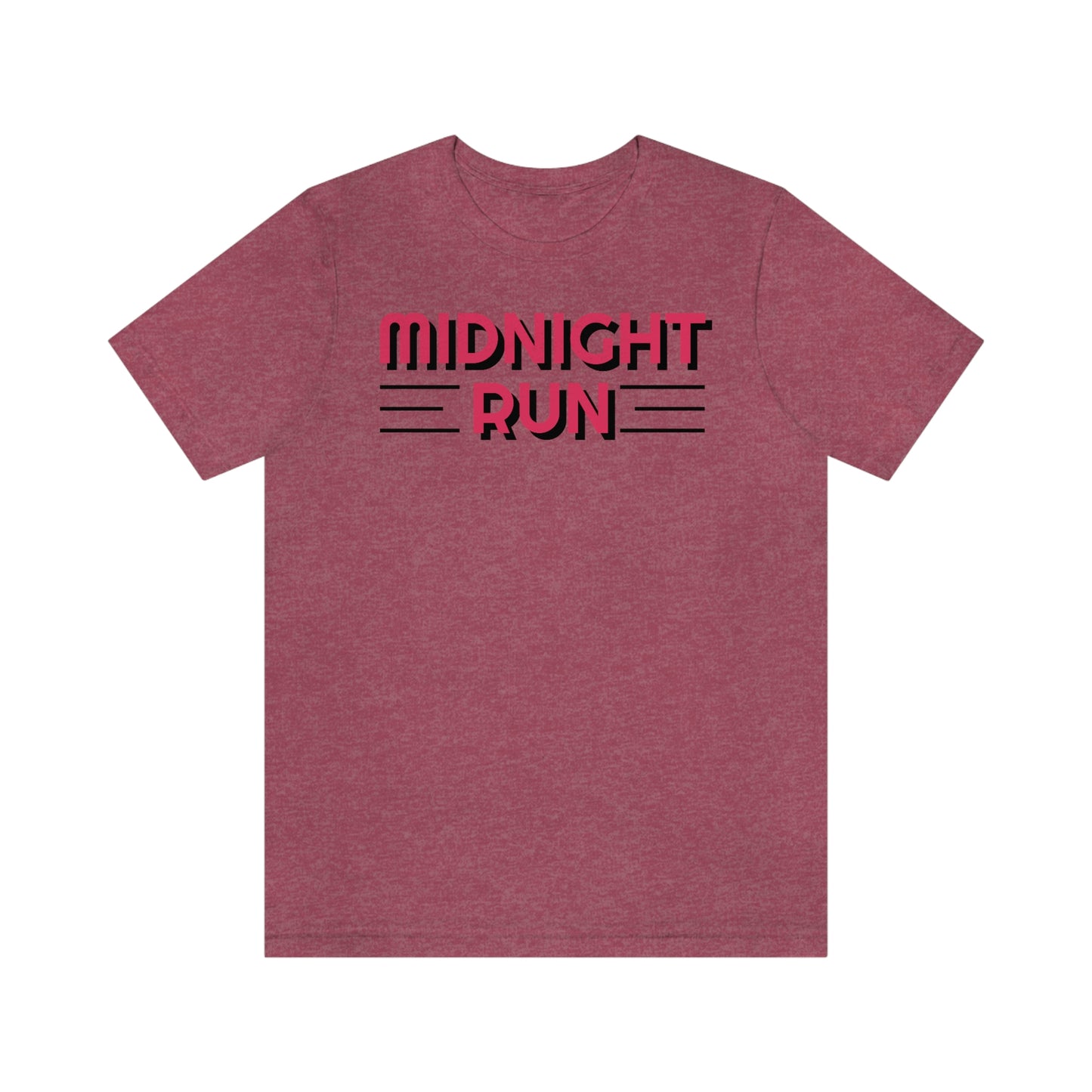Midnight Run Unisex Jersey Short Sleeve Tee