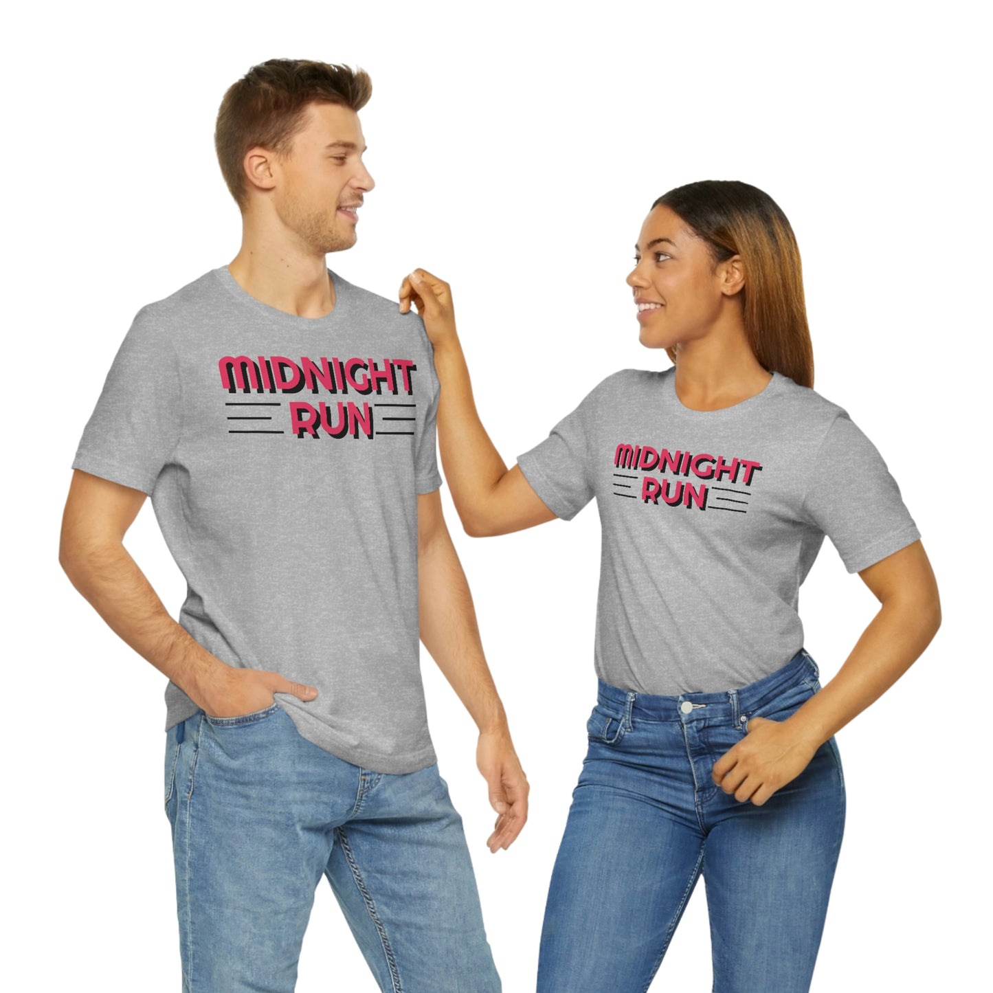 Midnight Run Unisex Jersey Short Sleeve Tee