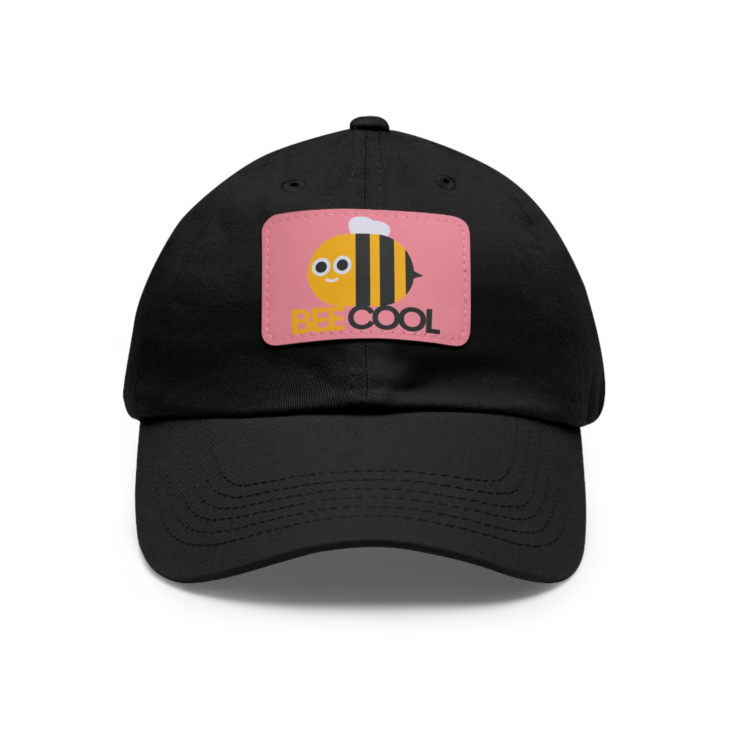 Bee Cool Dad Hat with Leather Patch
