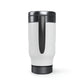 Puzzles LTD Stainless Steel Travel Mug with Handle, 14oz