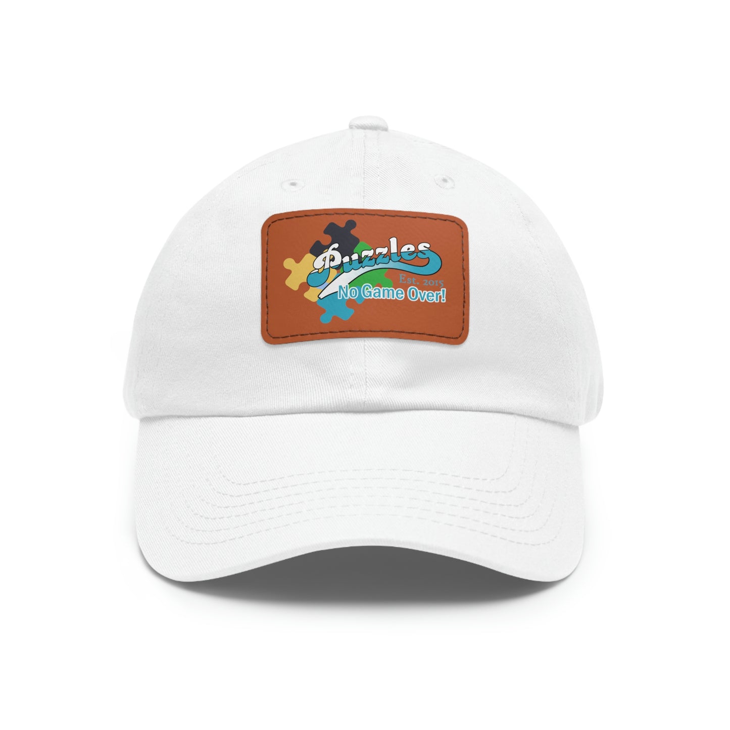 Puzzles LTD Dad Hat with Leather Patch