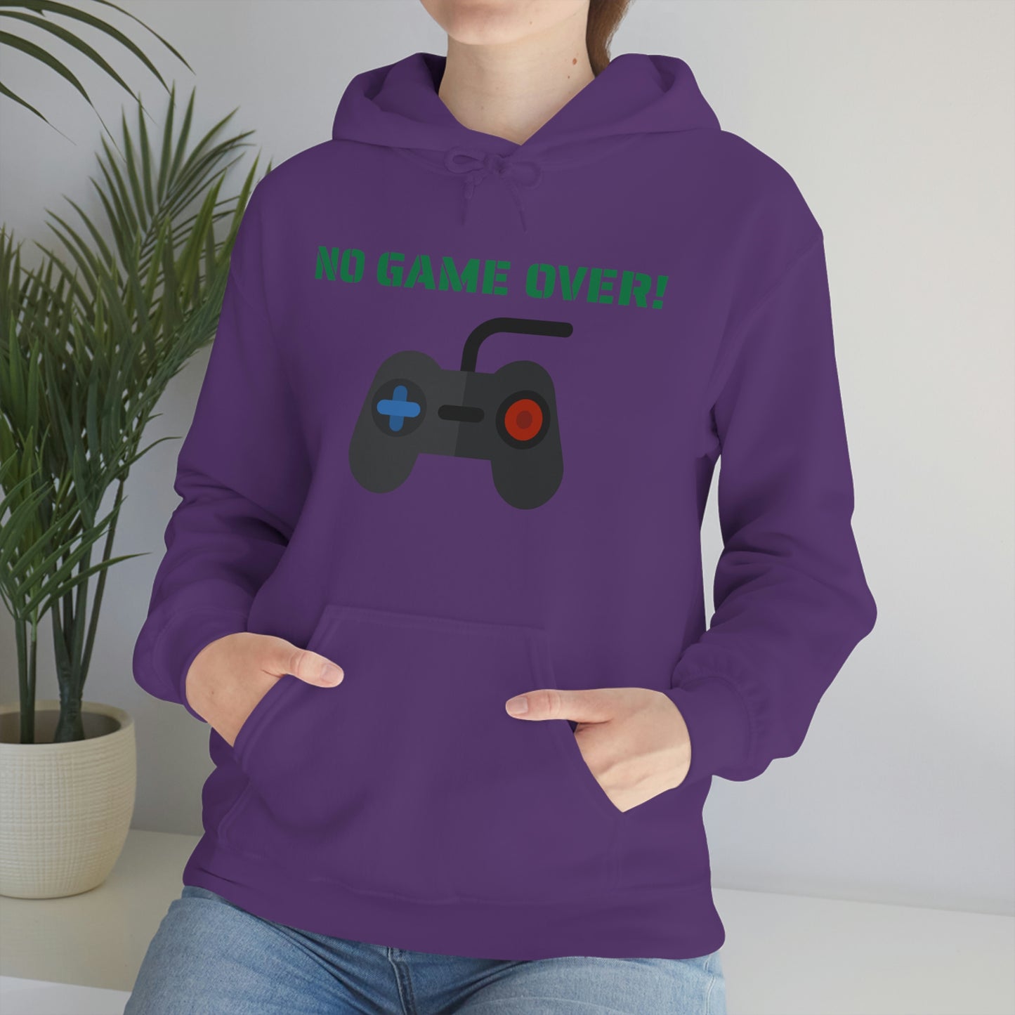 No Game Over! Unisex Hooded Sweatshirt