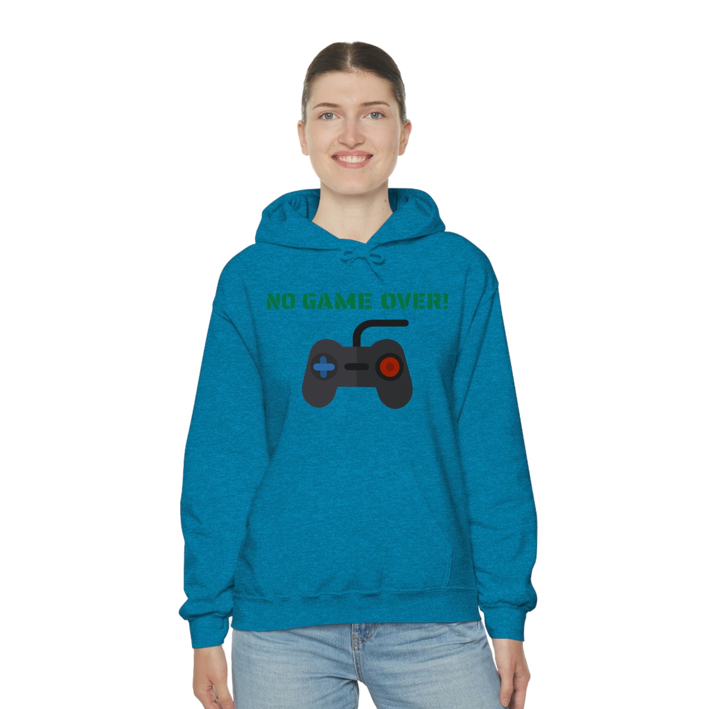 No Game Over! Unisex Hooded Sweatshirt