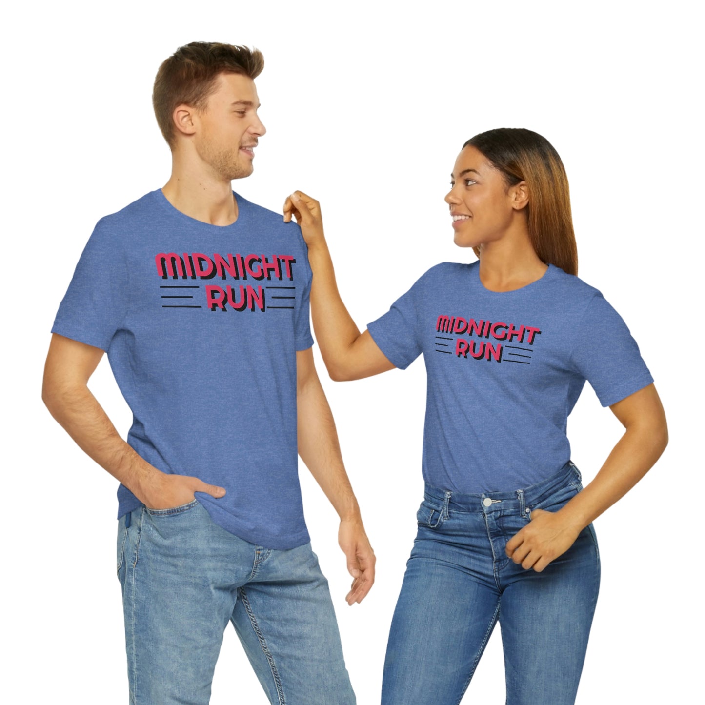 Midnight Run Unisex Jersey Short Sleeve Tee