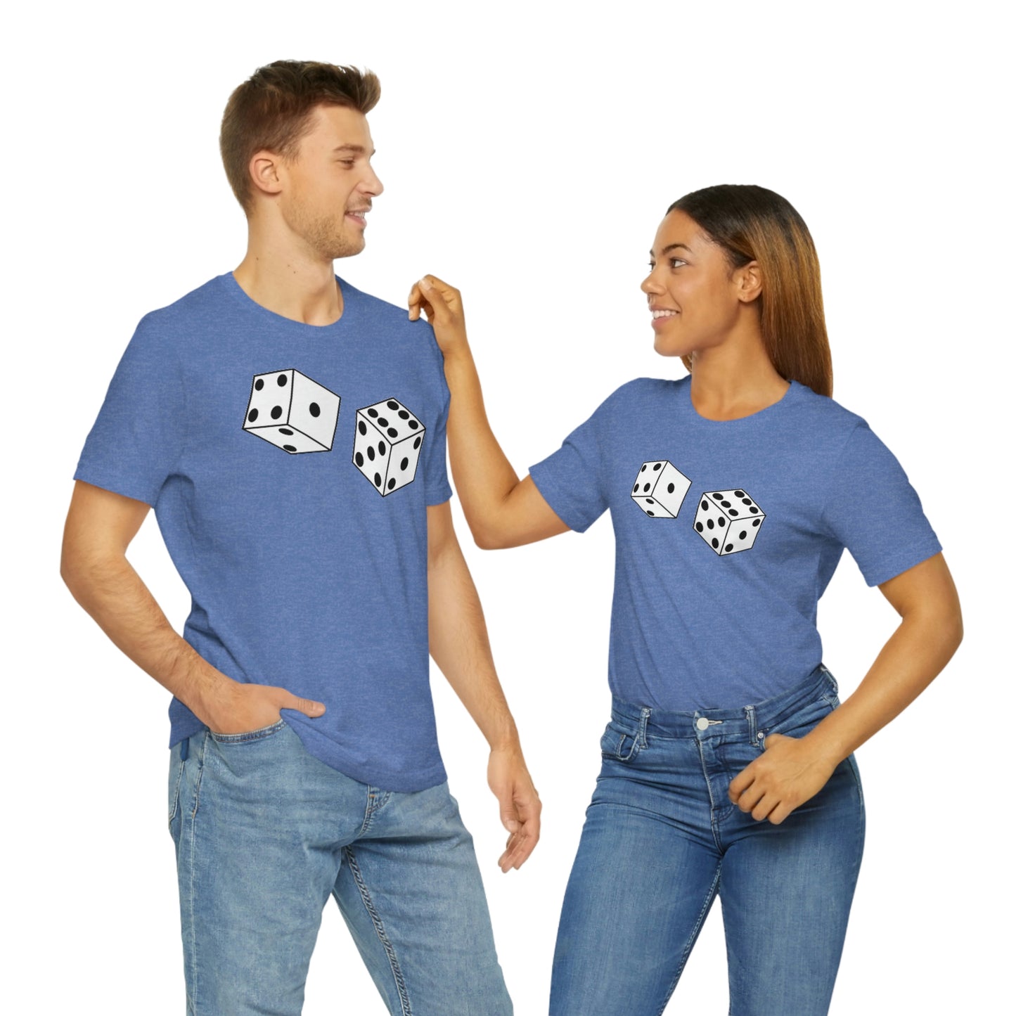 Dice Roll Unisex Jersey Short Sleeve Tee