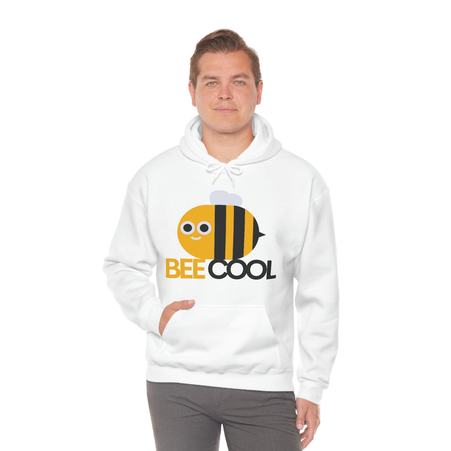 Bee Cool Unisex Hooded Sweatshirt