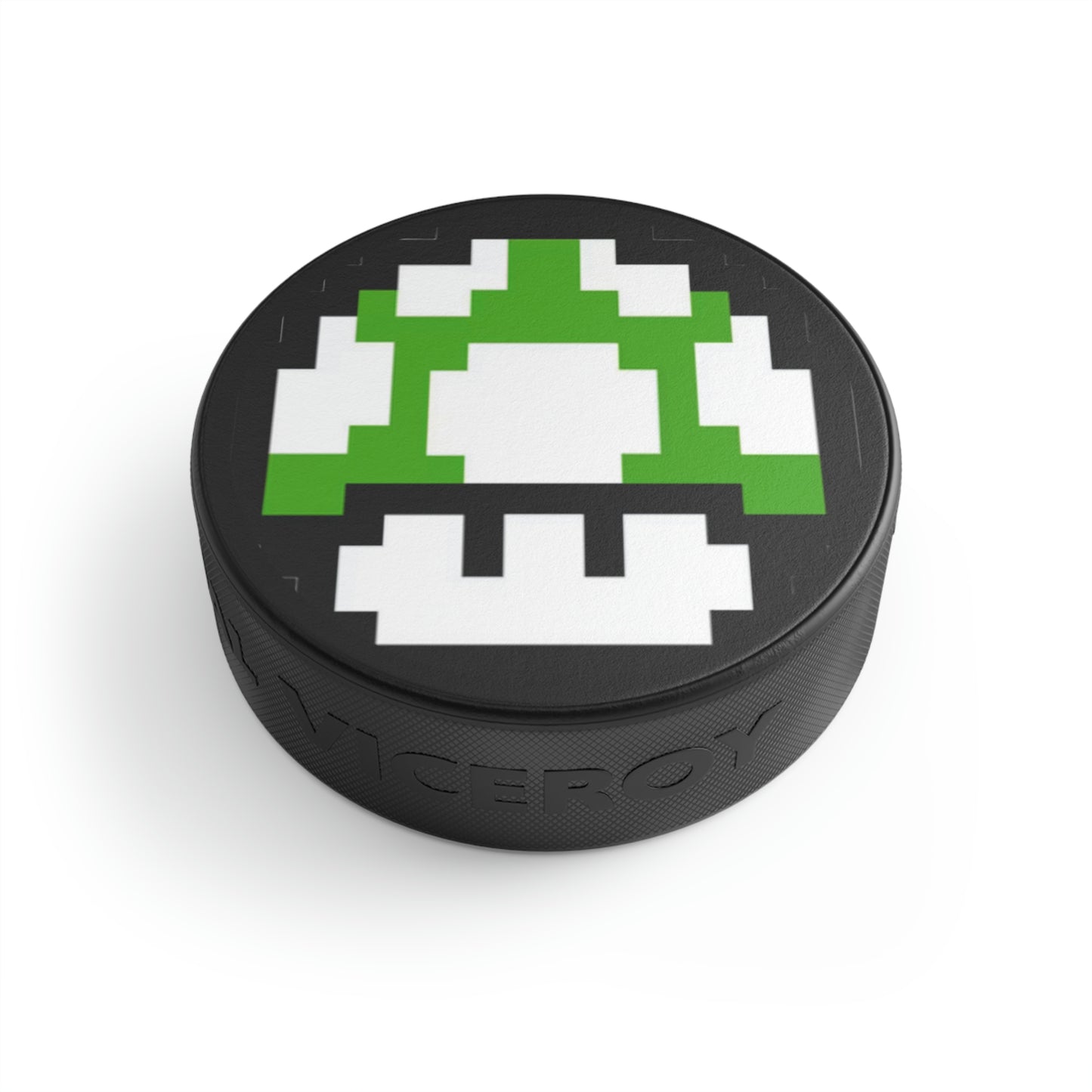 Mushroom 1UP Hockey Puck