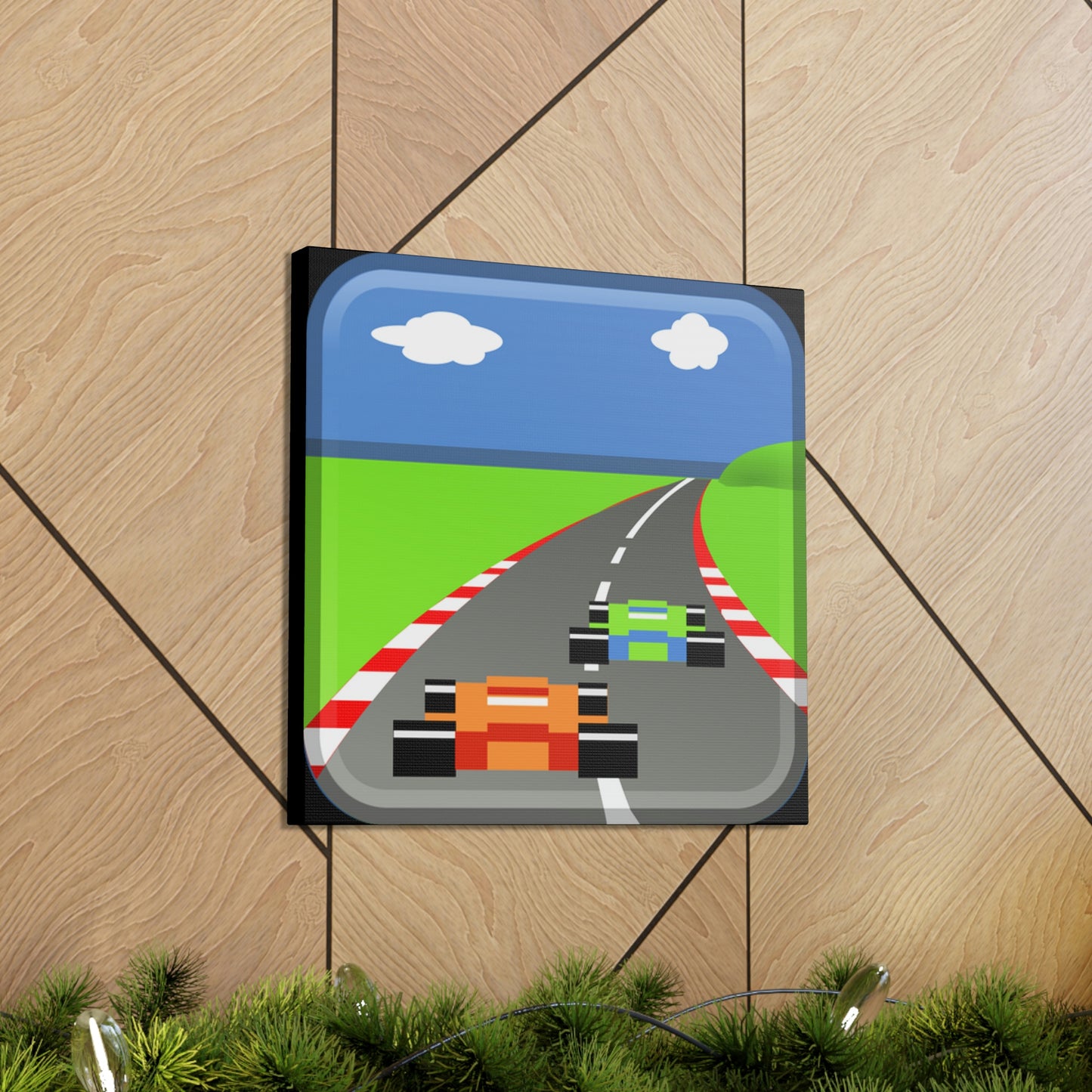 Pole Position Retro Gallery Wraps