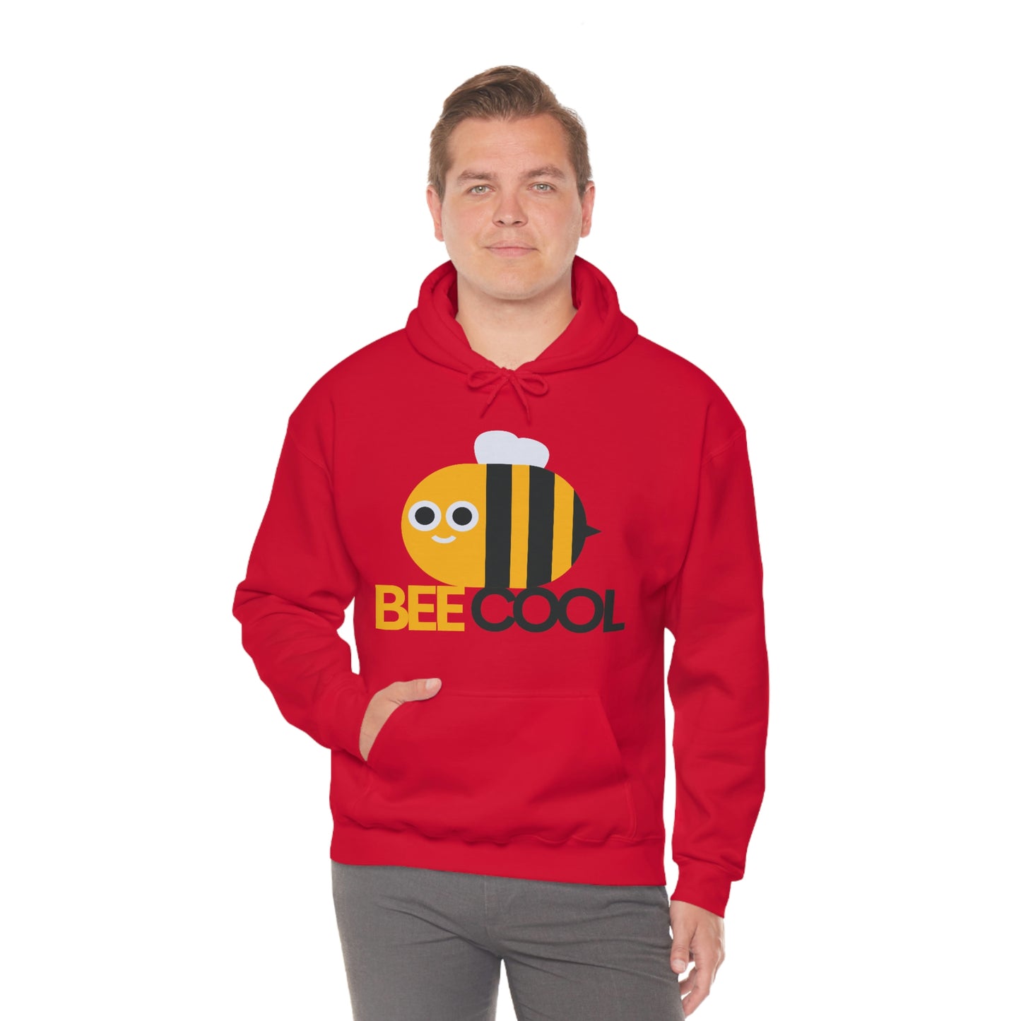 Bee Cool Unisex Hooded Sweatshirt