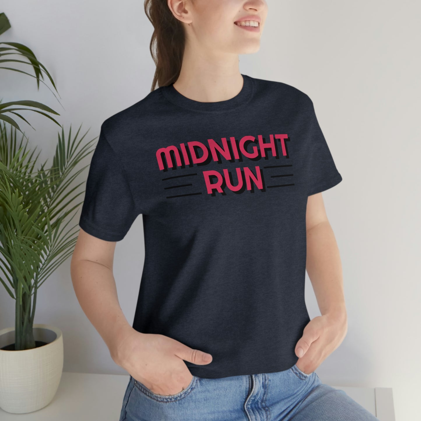 Midnight Run Unisex Jersey Short Sleeve Tee