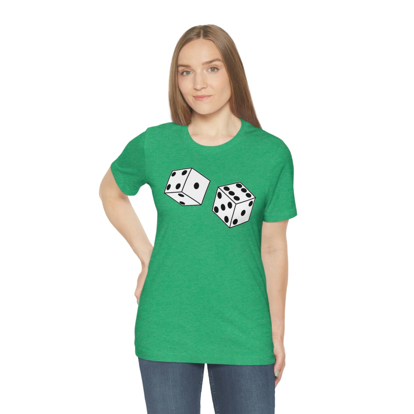 Dice Roll Unisex Jersey Short Sleeve Tee