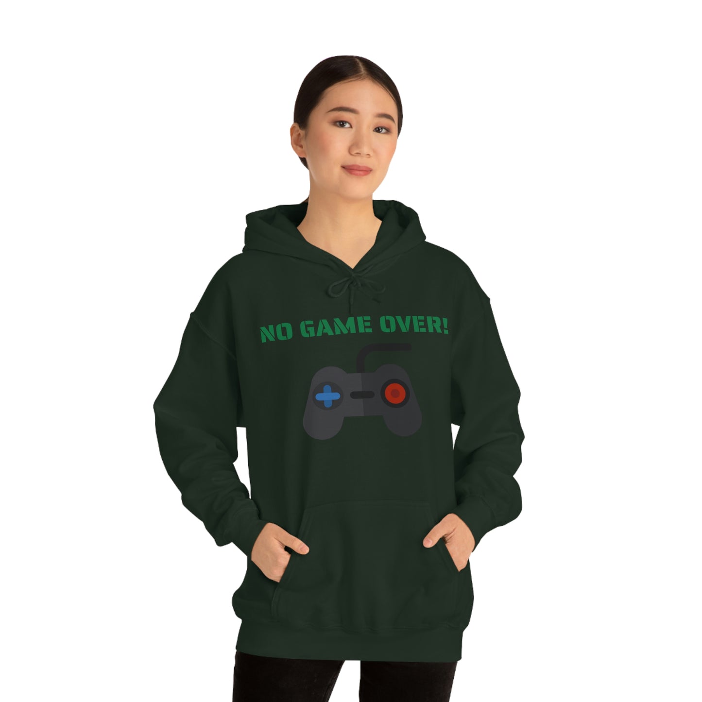 No Game Over! Unisex Hooded Sweatshirt