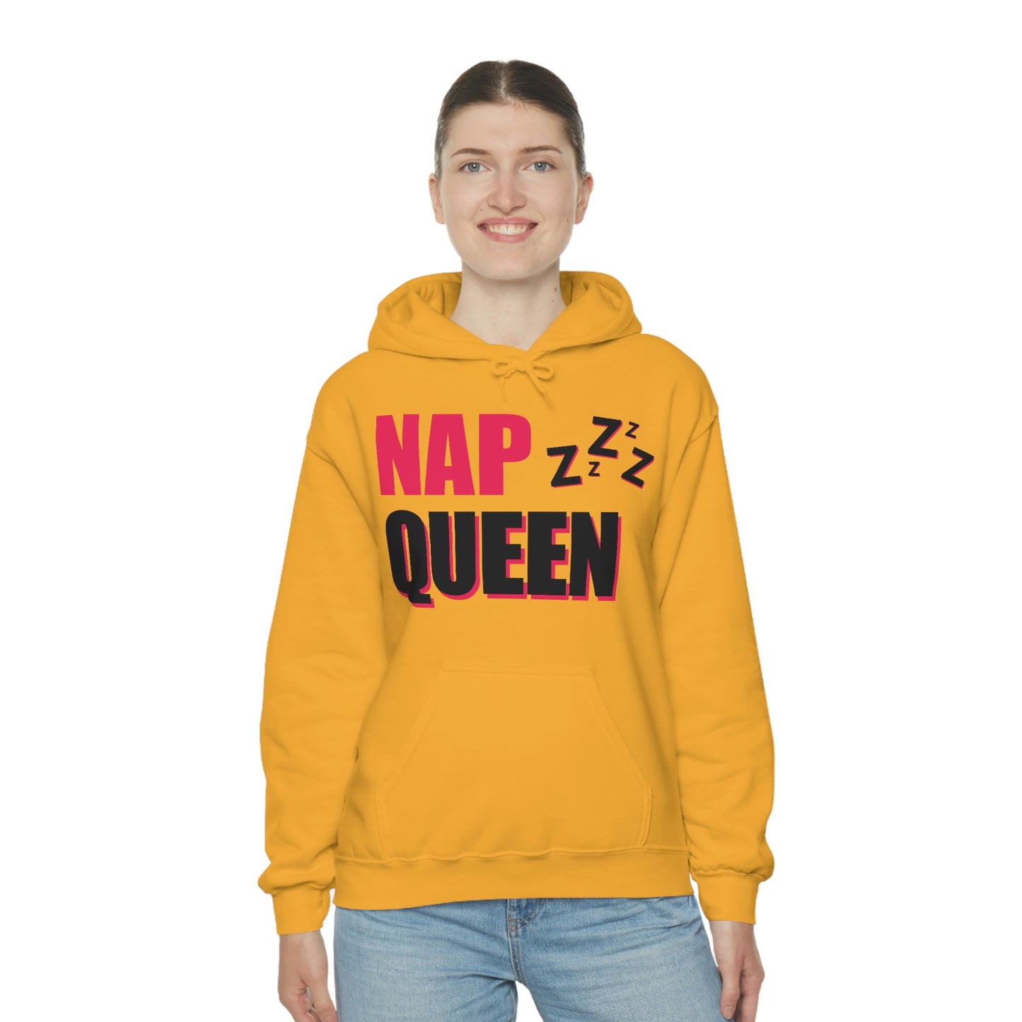 Nap Queen Unisex Hooded Sweatshirt