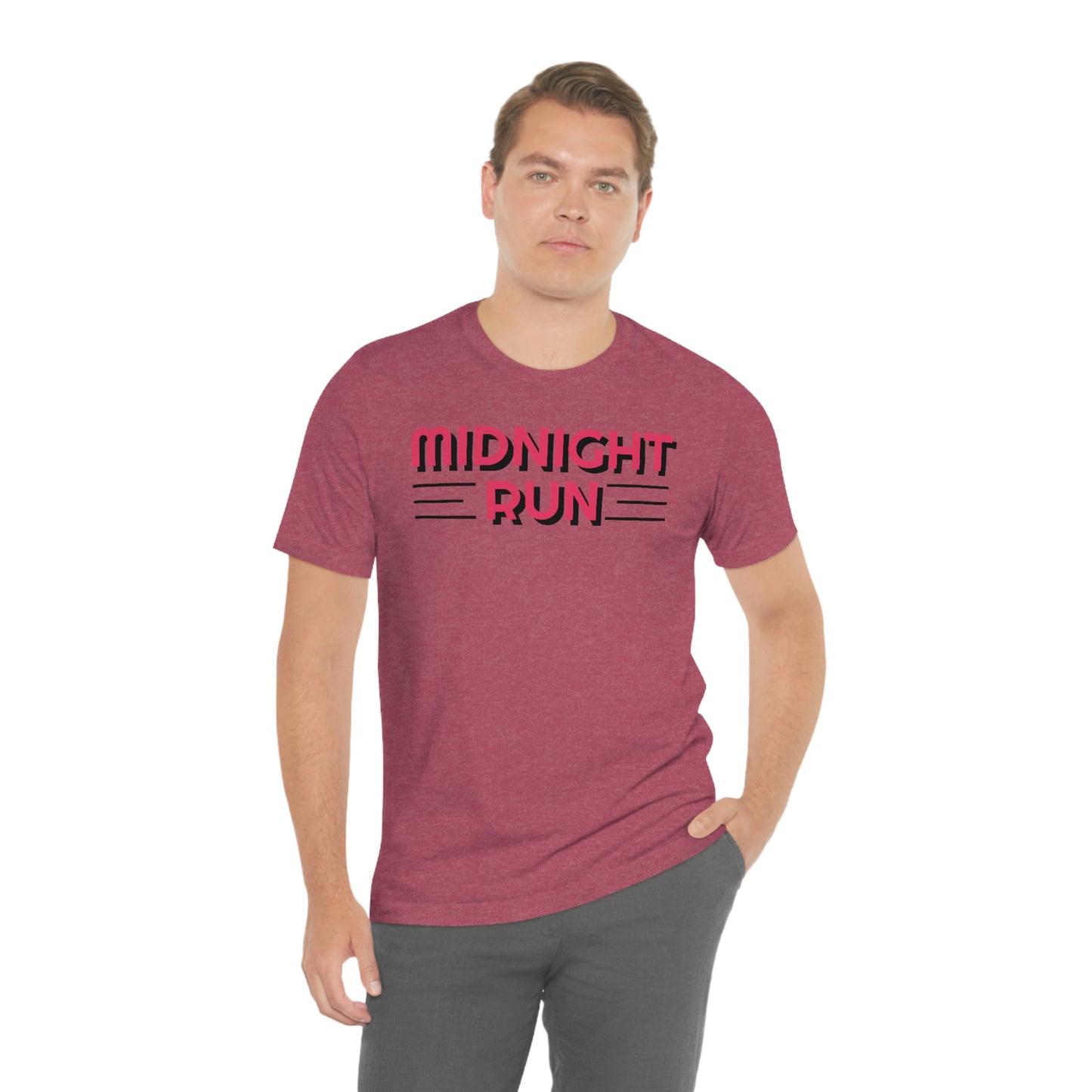 Midnight Run Unisex Jersey Short Sleeve Tee