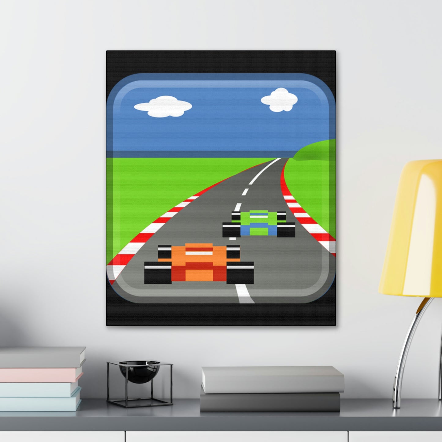 Pole Position Retro Gallery Wraps