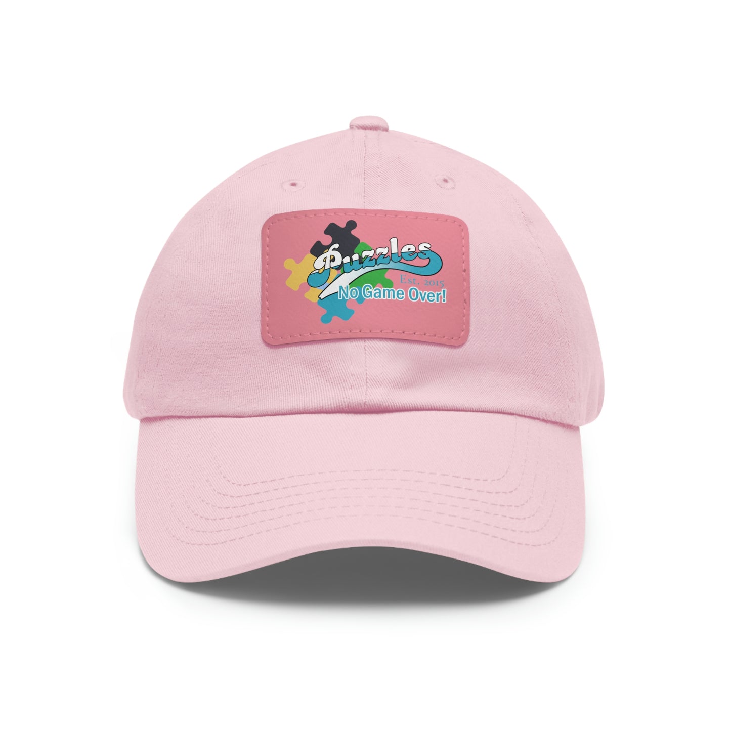 Puzzles LTD Dad Hat with Leather Patch