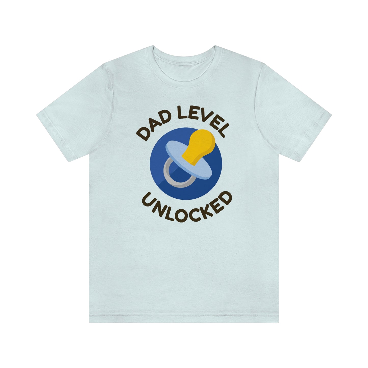 Dad Level Unlocked Unisex Jersey Short Sleeve Tee