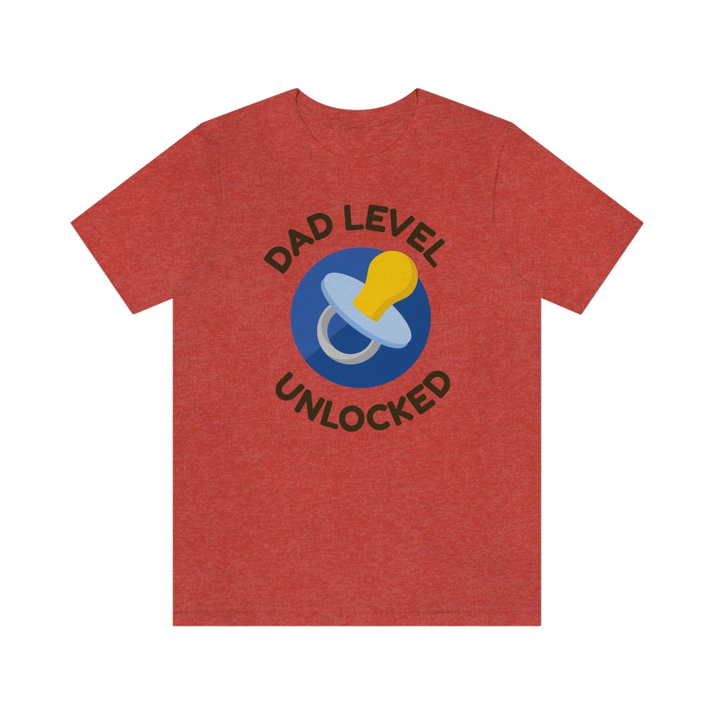 Dad Level Unlocked Unisex Jersey Short Sleeve Tee