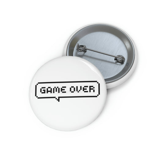 Game Over Custom Pin Buttons