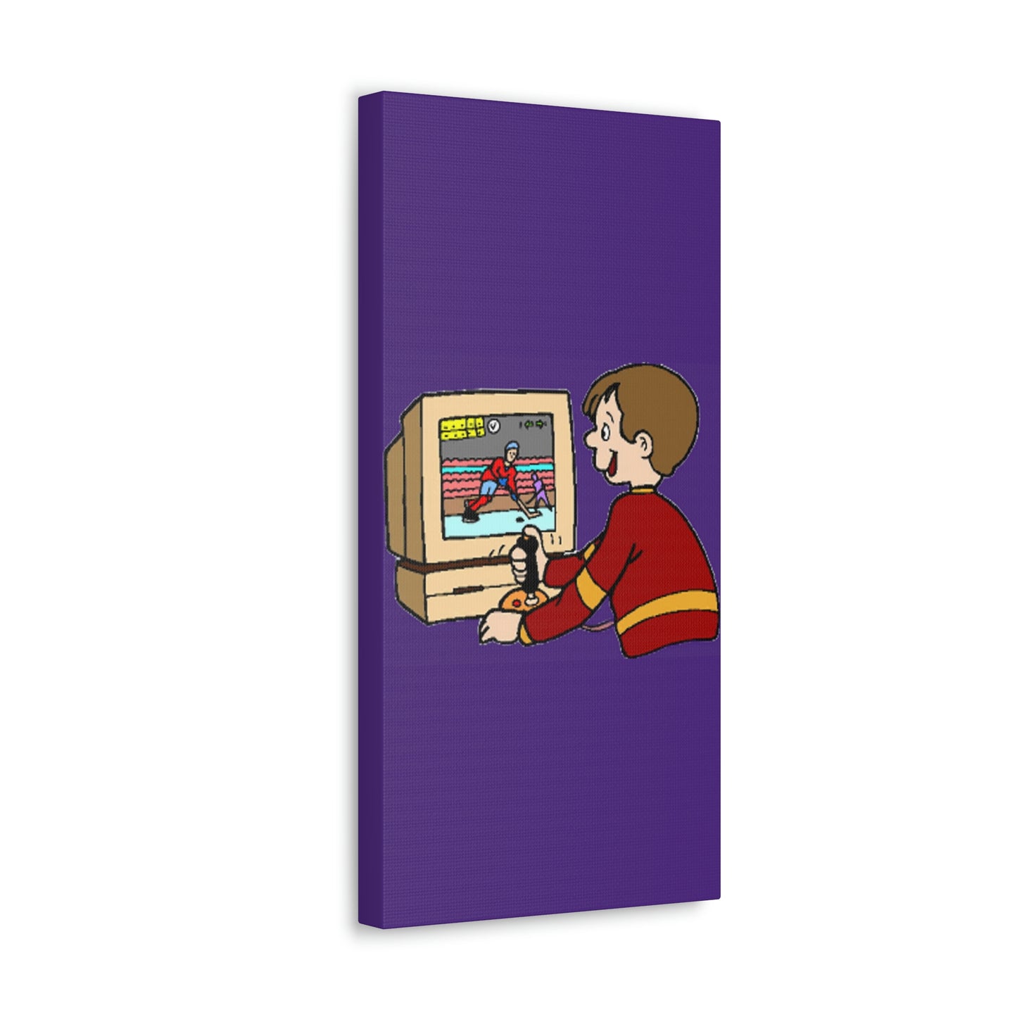 Old School Gamer Canvas Gallery Wraps