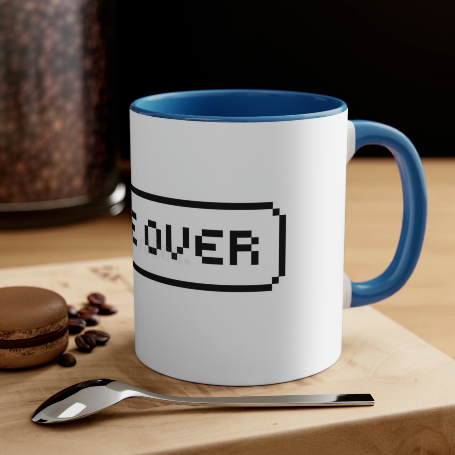 Game Over Accent Coffee Mug, 11oz