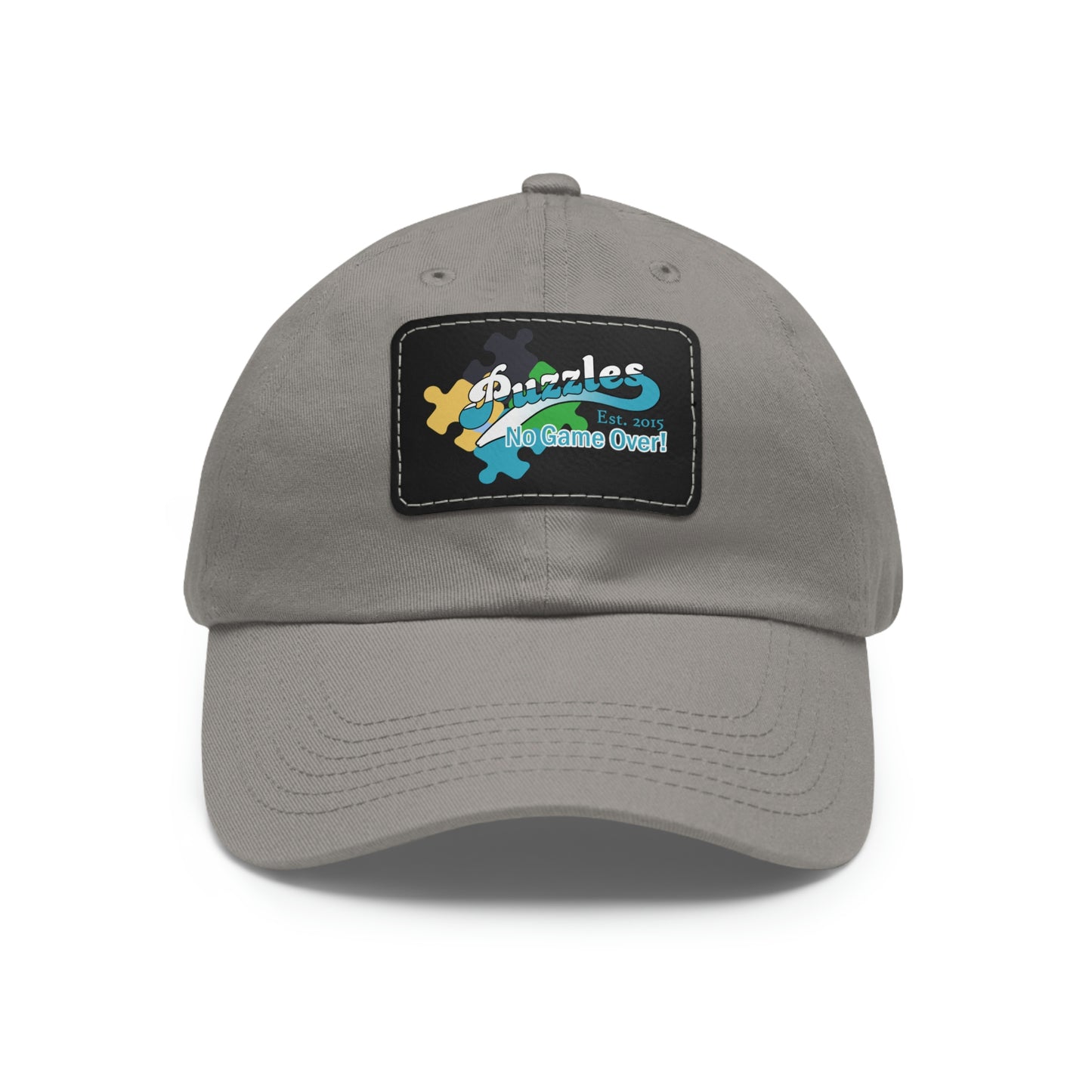 Puzzles LTD Dad Hat with Leather Patch