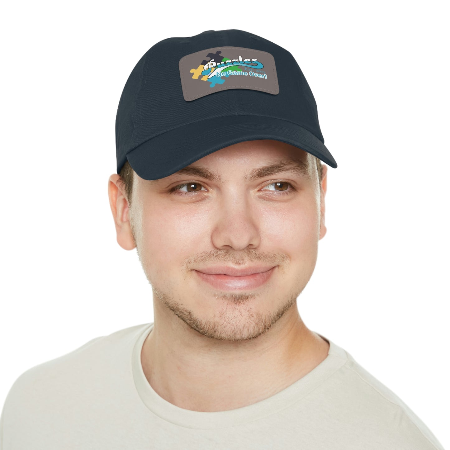 Puzzles LTD Dad Hat with Leather Patch