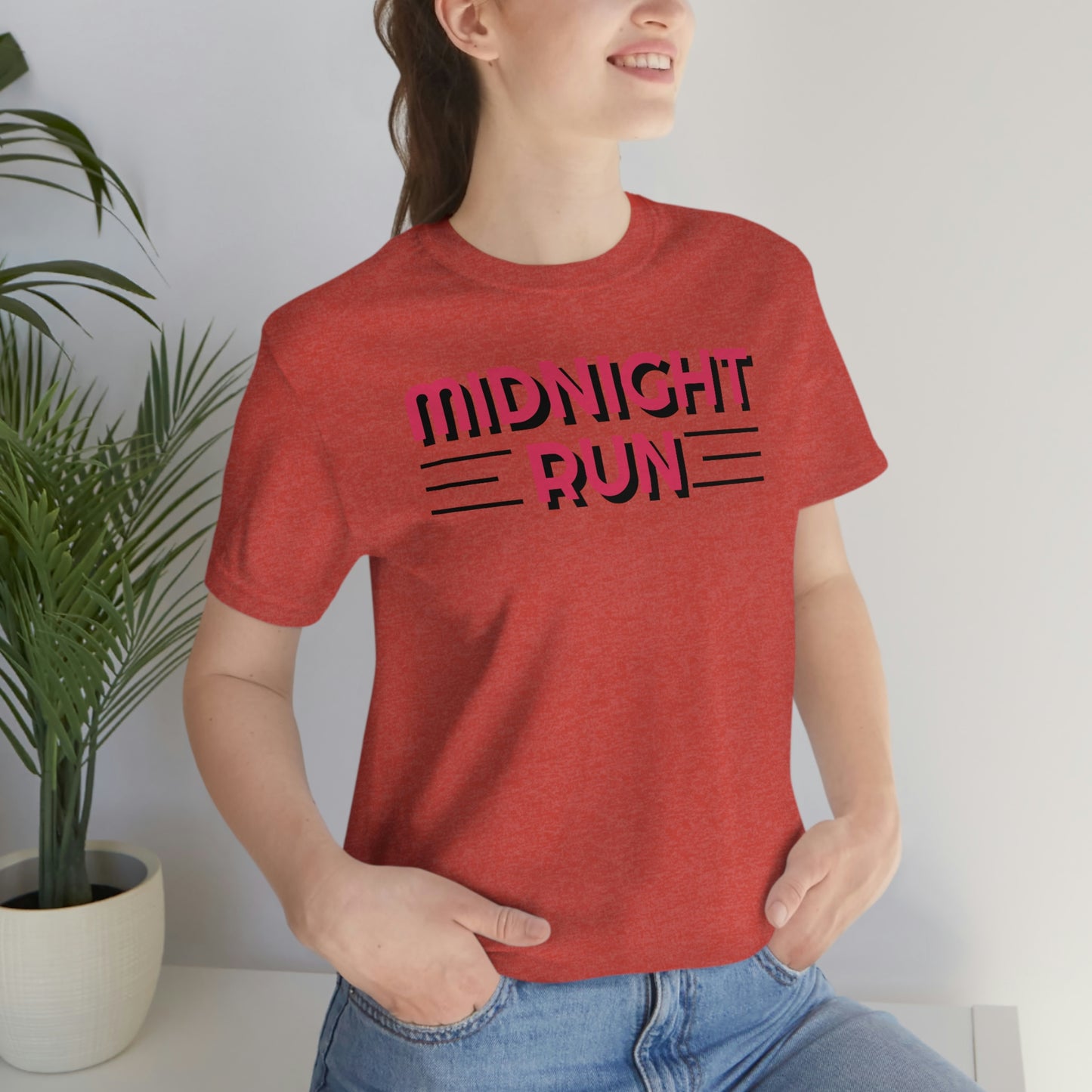 Midnight Run Unisex Jersey Short Sleeve Tee