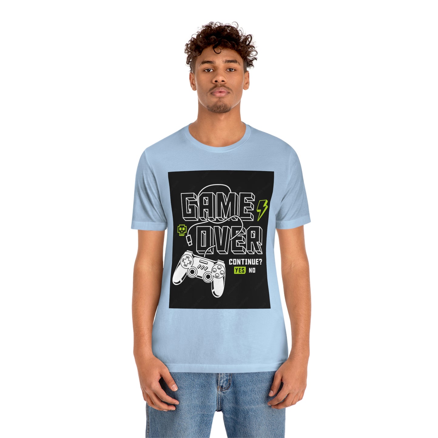 Game Over Unisex Jersey Short Sleeve Tee