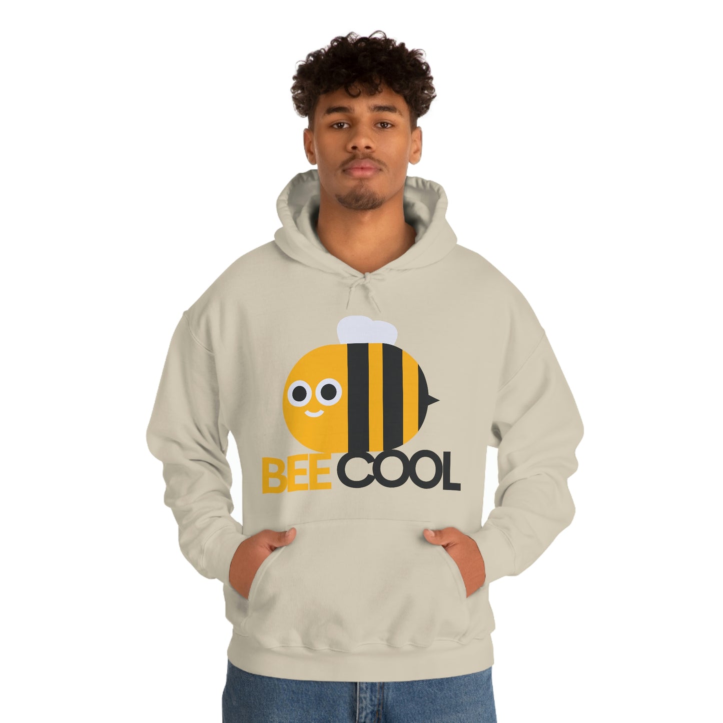 Bee Cool Unisex Hooded Sweatshirt